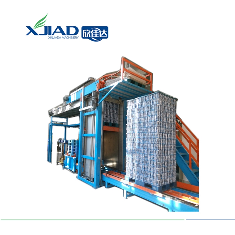 Automatic empty can palletizer