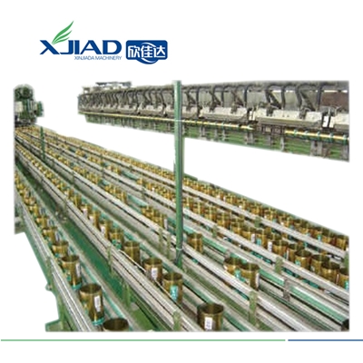 Roller chain conveyor