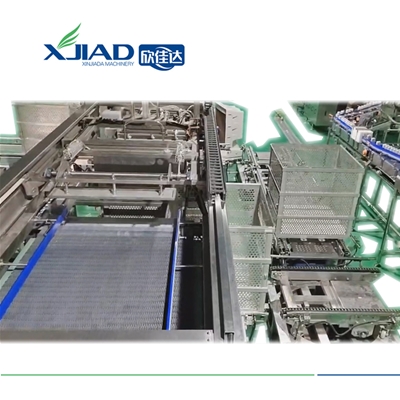 Automatic sterilization cage loading machine