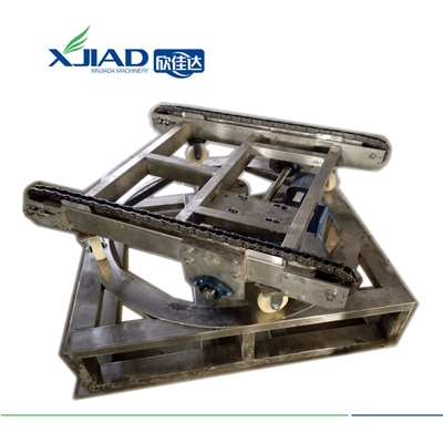 Electric track turntable